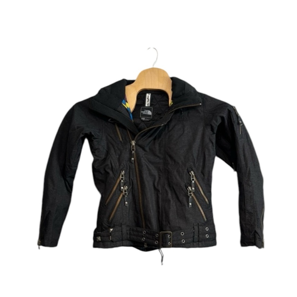 The North Face Women's Hyvent Recco Cryptic Ski Jacket‎ Coat Black Size Small